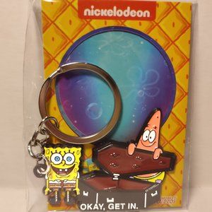 Spongebob Squarepants Official Metal Keychain